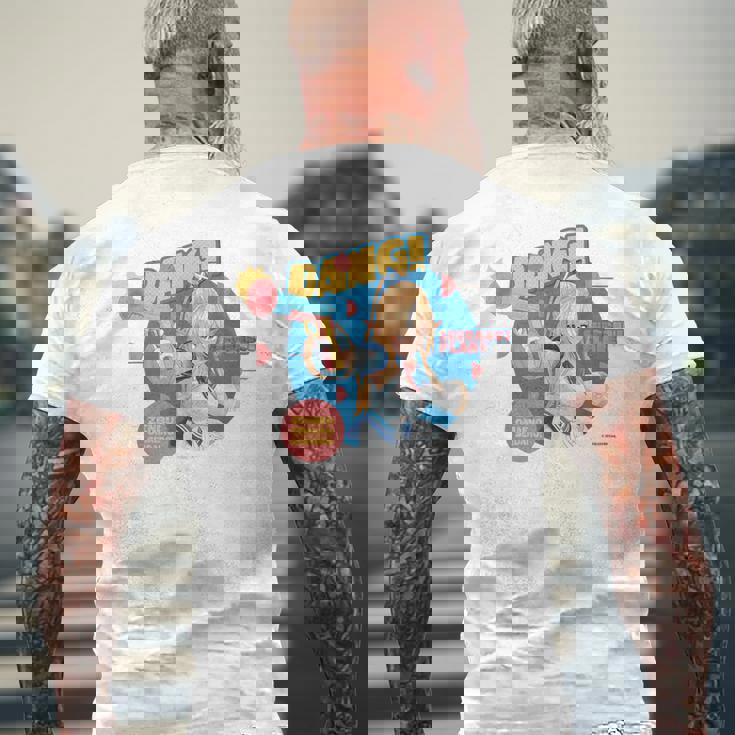 【不知火フレア】ホロぐら名場面 メンズTシャツ バックプリント 高齢者への贈り物