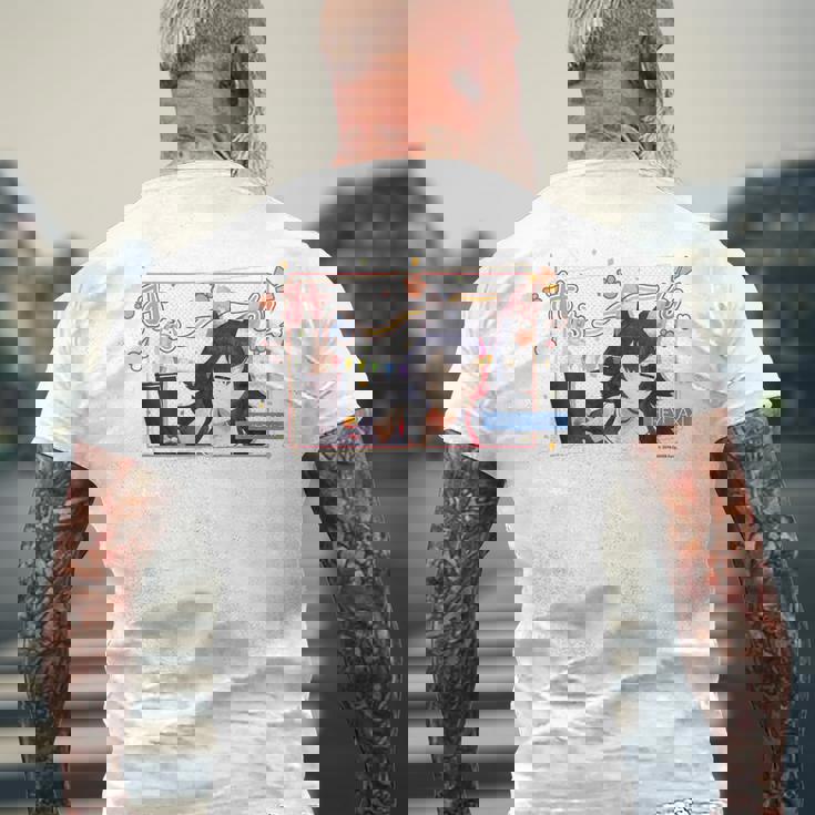 【大神ミオ】ホロぐら名場面 メンズTシャツ バックプリント 高齢者への贈り物