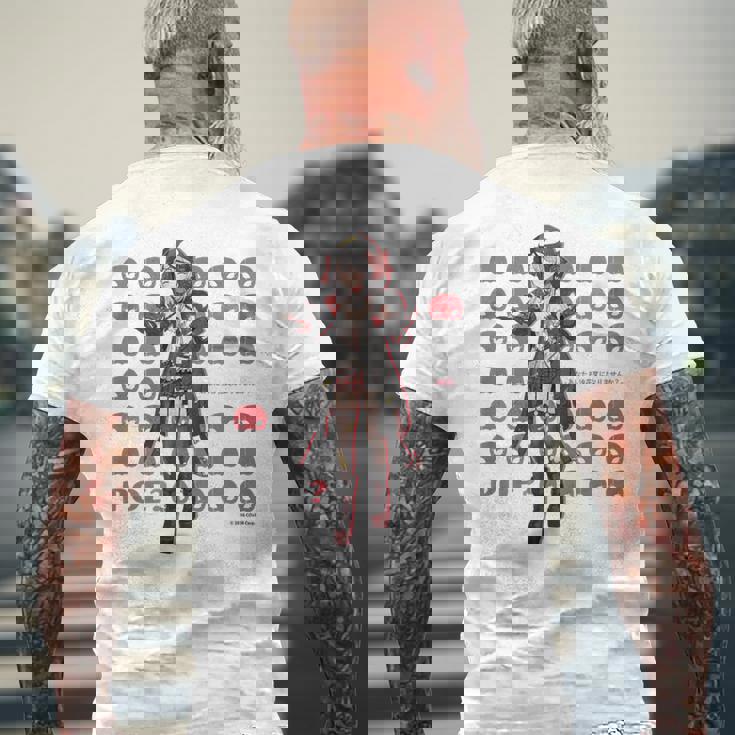 【沙花叉クロヱ】ホロぐら名場面 メンズTシャツ バックプリント 高齢者への贈り物