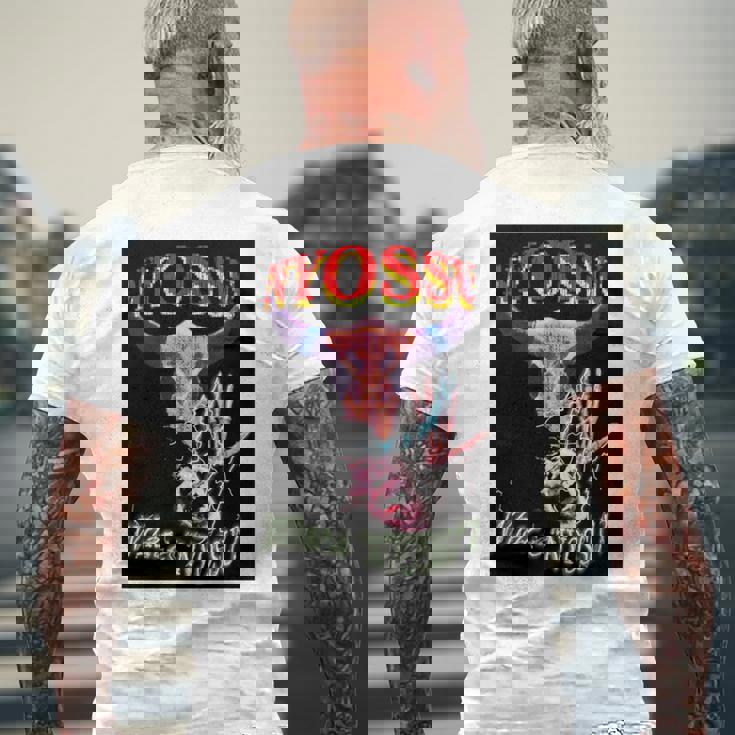 うびびびびはんじょう 長袖tシャツ メンズTシャツ バックプリント 高齢者への贈り物