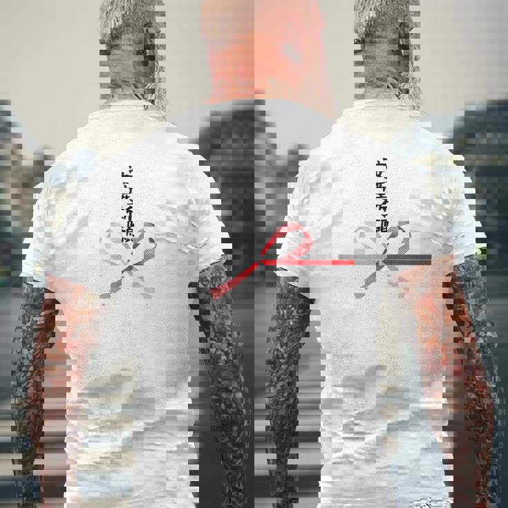 おもしろtシャツ【安産祈願】水引 和柄 日本のお土産 記念品 ギャグ ウケ狙い 贈り物 ギフト メンズTシャツ バックプリント 高齢者への贈り物