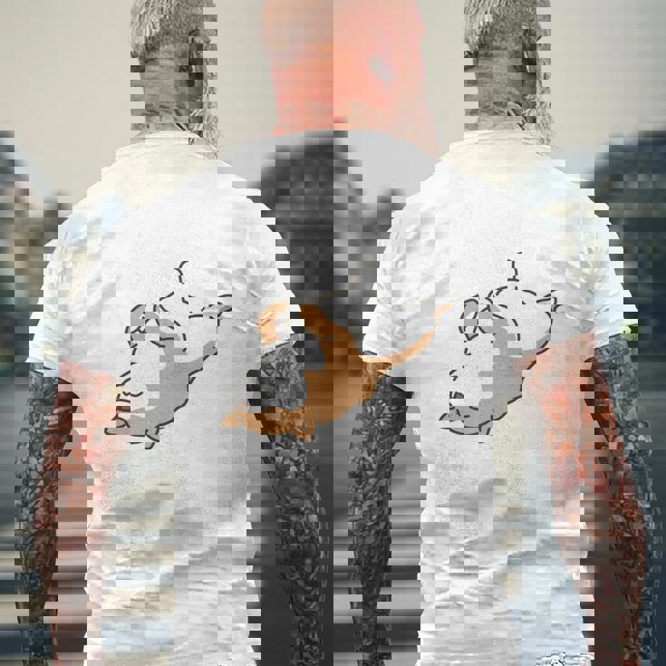 やる気スイッチ故障中 犬 柴犬 犬好き かわいい おもしろ 面白い 長袖tシャツ メンズTシャツ バックプリント 高齢者への贈り物