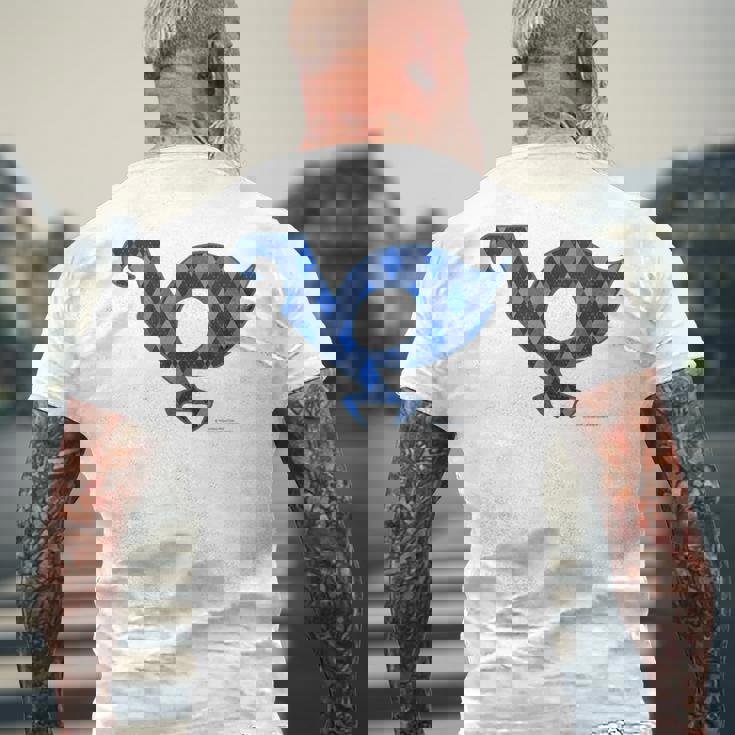 アイコンシリーズ 破裏拳ポリマー C メンズTシャツ バックプリント 高齢者への贈り物