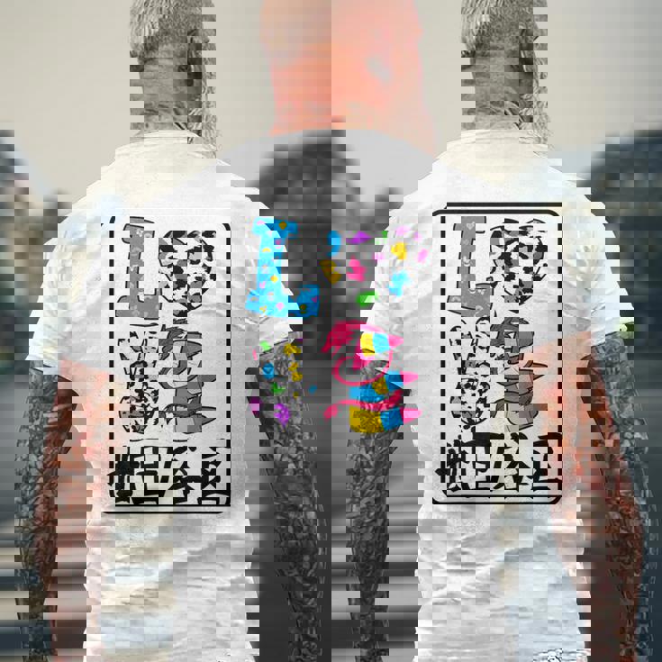 アイ・ラブ・世田谷区 I Love 世田谷区 私は愛してる世田谷区 メンズTシャツ バックプリント 高齢者への贈り物