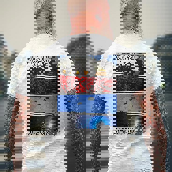 アメリカン・マローダー：エアボーン・パラトルーパー・アドベンチャーズ メンズTシャツ バックプリント 高齢者への贈り物