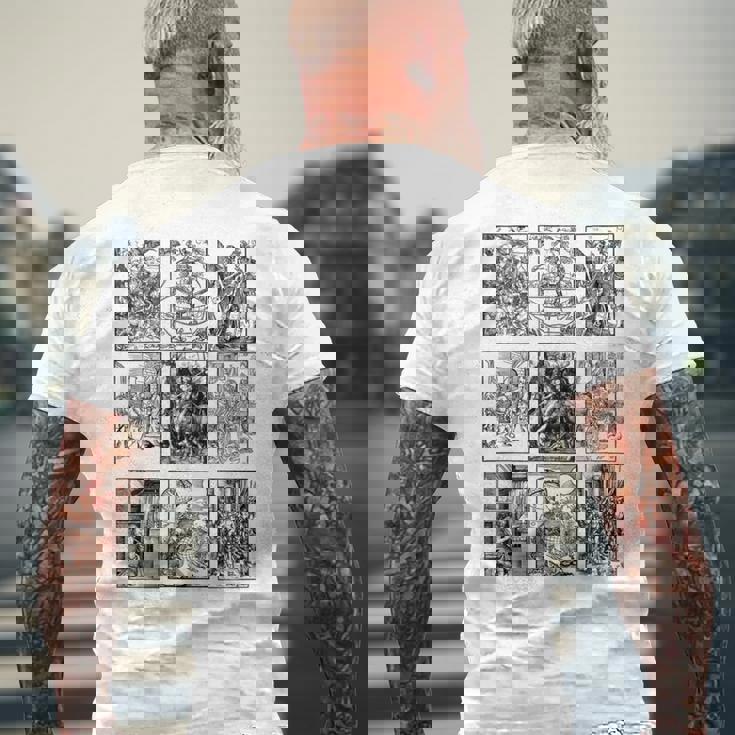 アルブレヒト・デューラー 名画 イラスト レトロ ヴィンテージ クラシック アート 長袖tシャツ メンズTシャツ バックプリント 高齢者への贈り物