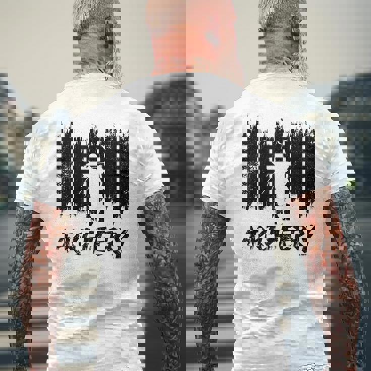 アーチェリー コンポジットボウ メンズTシャツ バックプリント 高齢者への贈り物