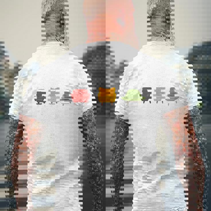 アームチェア哲学者 表面的な理論家 長袖tシャツ メンズTシャツ バックプリント 高齢者への贈り物