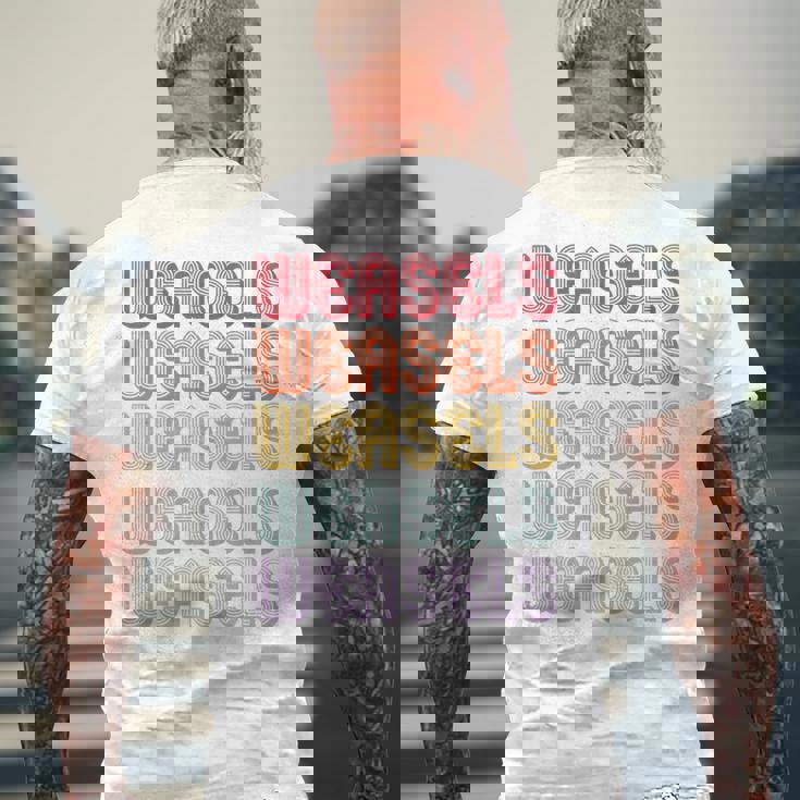 イタチ 長袖tシャツ メンズTシャツ バックプリント 高齢者への贈り物