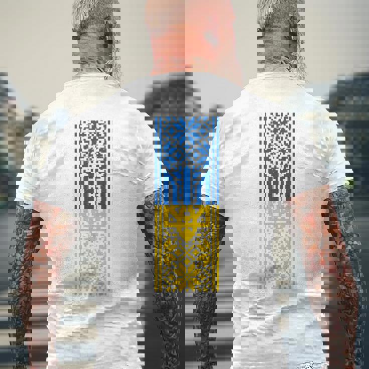 ウクライナの紋章yshyvanka コスチューム ゼレンスキー大統領 長袖tシャツ メンズTシャツ バックプリント 高齢者への贈り物