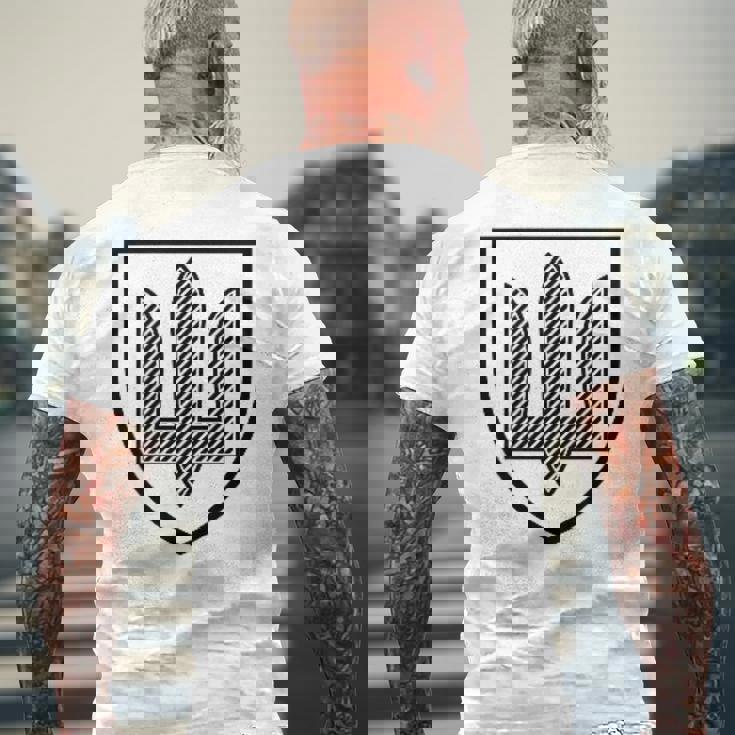 ウクライナ陸軍 ウクライナ陸軍 メンズTシャツ バックプリント 高齢者への贈り物