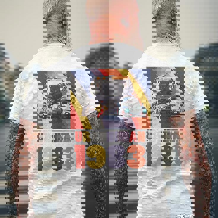 ウラシマン I メンズTシャツ バックプリント 高齢者への贈り物