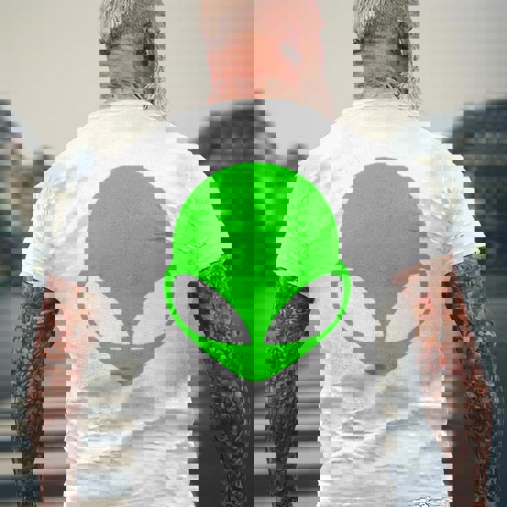 エイリアンヘッド グリーンフェイス ファニービリーブ Ufo ヒューマンコスチューム Edm 長袖tシャツ メンズTシャツ バックプリント 高齢者への贈り物