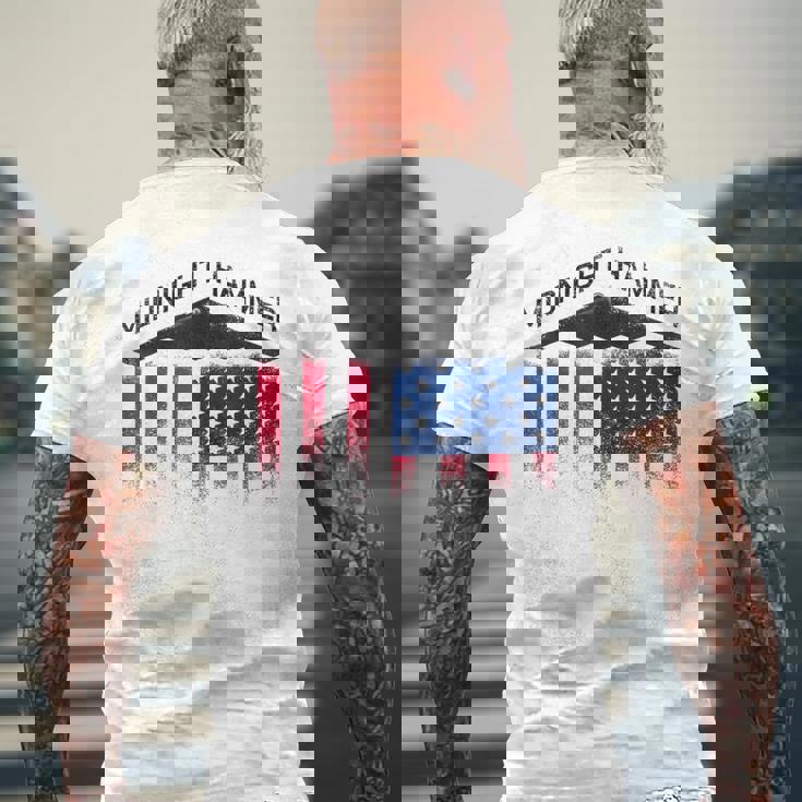 オペレーションミッドナイトハンマー メンズTシャツ バックプリント 高齢者への贈り物