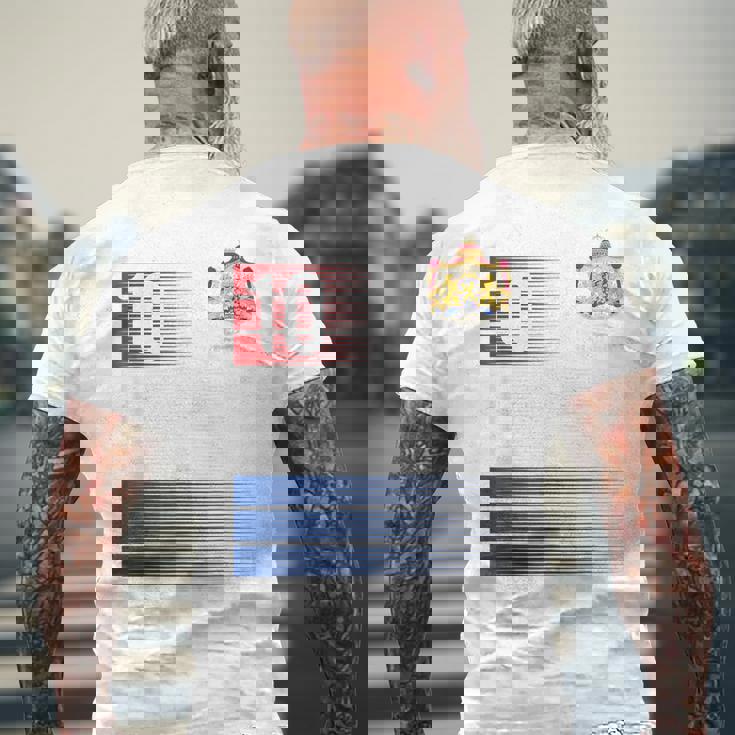 オランダ国旗 10 オランダオレンジ サッカー メンズ レディース キッズ ボーイズ メンズTシャツ バックプリント 高齢者への贈り物