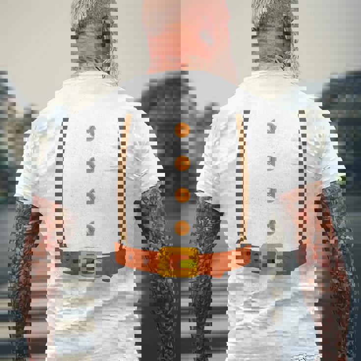 オリジナル クラシック ドワーフ ハロウィン コスチューム グループ 7 7 メンズTシャツ バックプリント 高齢者への贈り物