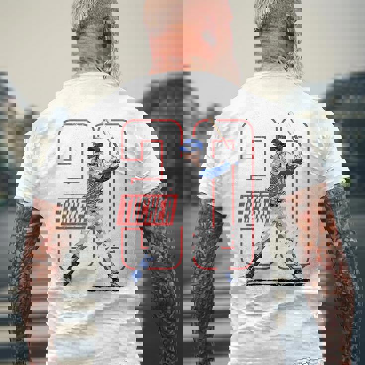 カイル・タッカー メンズTシャツ バックプリント 高齢者への贈り物