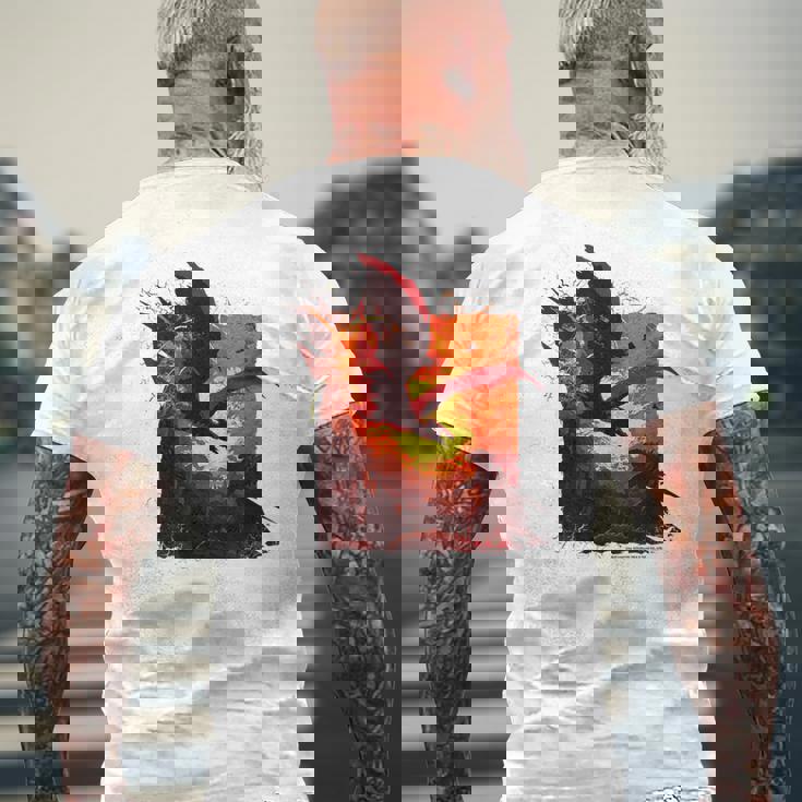 キッズ 『Godzilla ゴジラ キング・オブ・モンスターズ』1 メンズTシャツ バックプリント 高齢者への贈り物