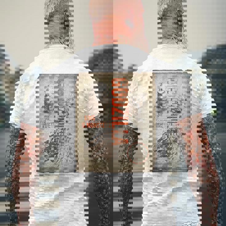 キッズ 『Godzilla ゴジラ キング・オブ・モンスターズ』11 メンズTシャツ バックプリント 高齢者への贈り物