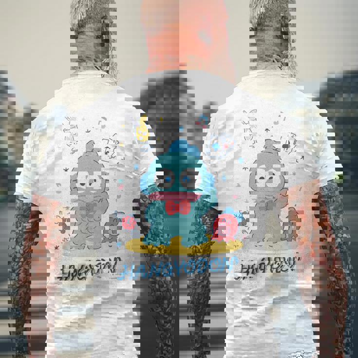 キッズ ハンギョドン ポーズ メンズTシャツ バックプリント 高齢者への贈り物