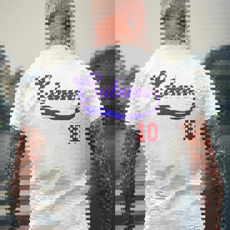 キューバノ 野球 お土産 スラング 男の子 アセレ キューバ キューバ 男性 メンズTシャツ バックプリント 高齢者への贈り物