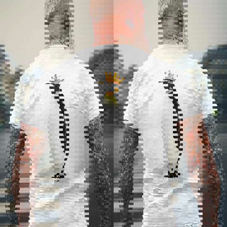 キングペンギン King Penguin メンズTシャツ バックプリント 高齢者への贈り物