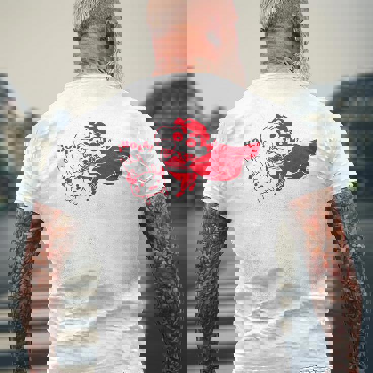 クレヨンしんちゃん マタドールのしんちゃん メンズTシャツ バックプリント 高齢者への贈り物