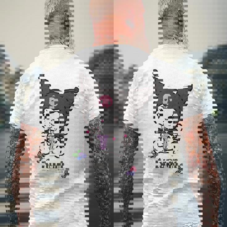 クロミ ベリージュース ライトカラー メンズTシャツ バックプリント 高齢者への贈り物