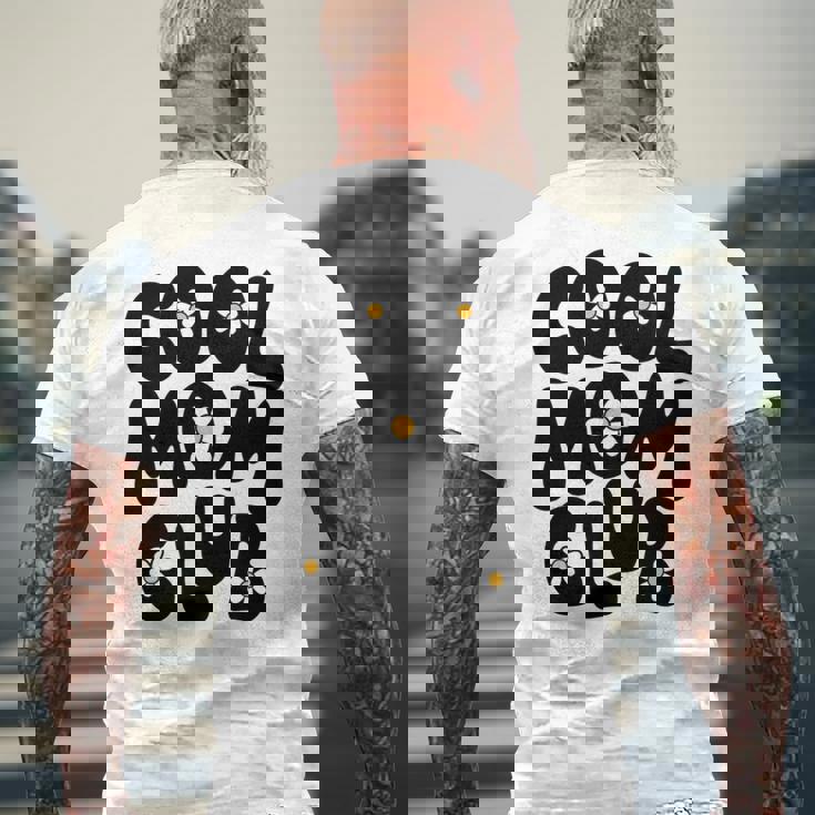 クールなママは無敵の母性ママライフ 長袖tシャツ メンズTシャツ バックプリント 高齢者への贈り物