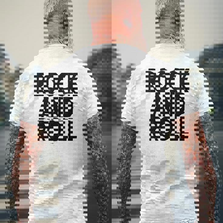 クールなロックンロールミュージックtシャツ、ロックンロールグラフィックをお楽しみください。 メンズTシャツ バックプリント 高齢者への贈り物