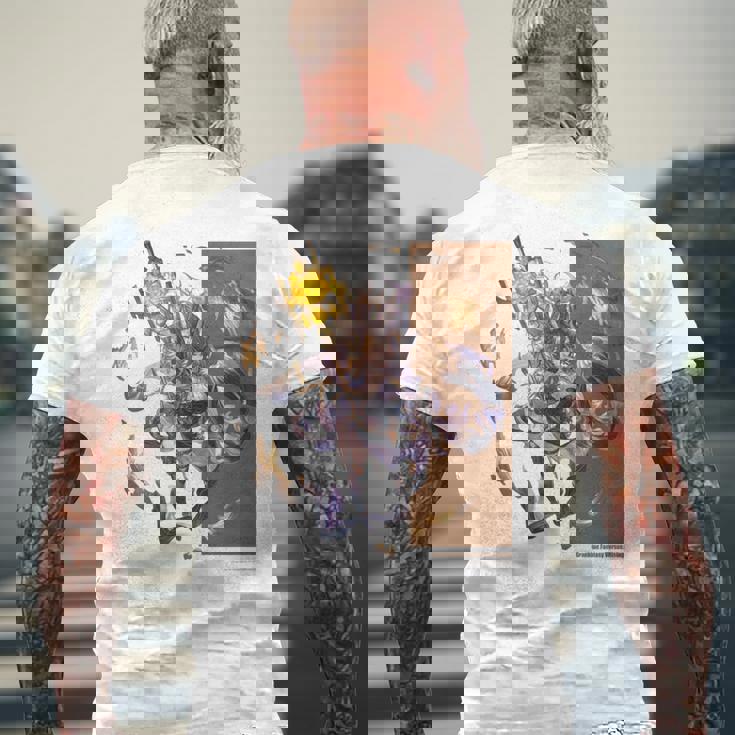 グランブルーファンタジーヴァーサス -ライジング- ガレヲン 長袖tシャツ メンズTシャツ バックプリント 高齢者への贈り物