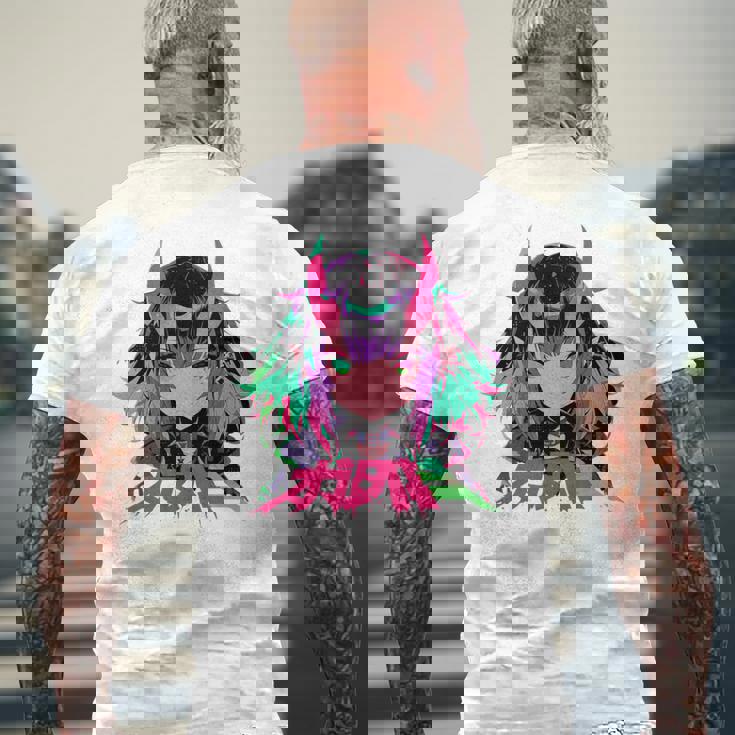 ゴシック アニメ 鬼 わいふ かわいい 日本 漫画 ヴェーパーウェア レトロ 長袖tシャツ メンズTシャツ バックプリント 高齢者への贈り物