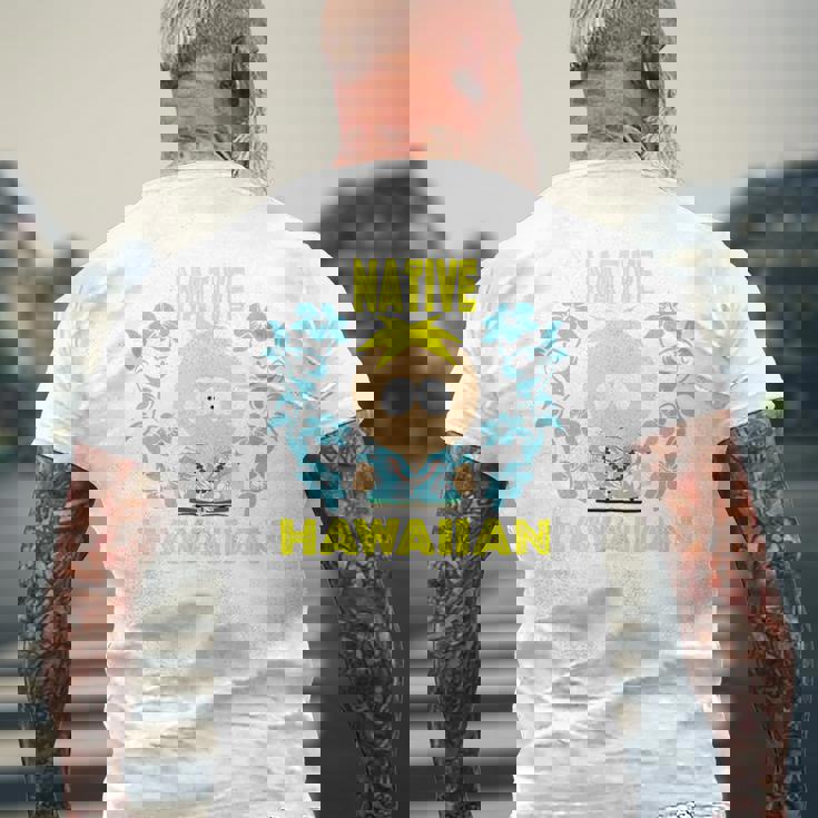 サウスパークネイティブハワイアン 公式ライセンス商品。 メンズTシャツ バックプリント 高齢者への贈り物