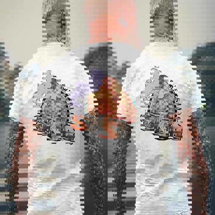 シャグ 手巻き煙草 バックプリント メンズTシャツ バックプリント 高齢者への贈り物