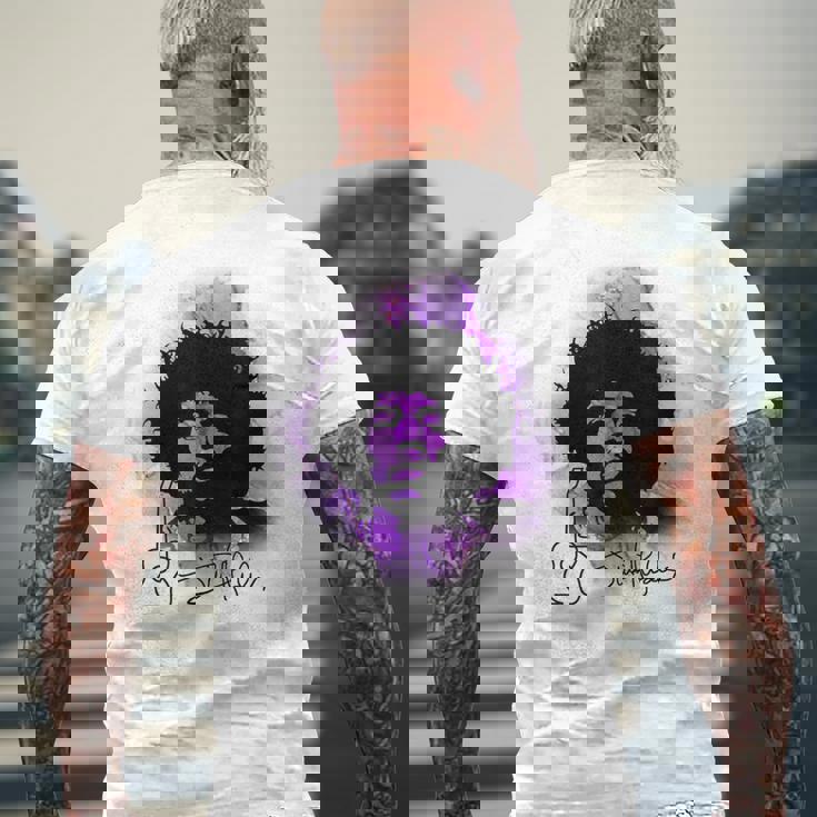 ジミヘンドリックス_001 メンズTシャツ バックプリント 高齢者への贈り物