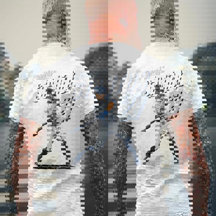 ジャンカルロ・スタントン メンズTシャツ バックプリント 高齢者への贈り物