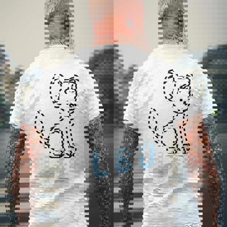 ジャングル大帝 Round （レオ）Ctezuka Productions メンズTシャツ バックプリント 高齢者への贈り物