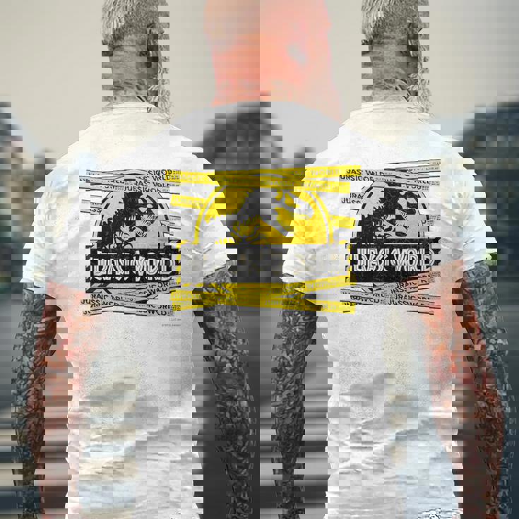 ジュラシック・ワールド Endangeredtriceratops メンズTシャツ バックプリント 高齢者への贈り物