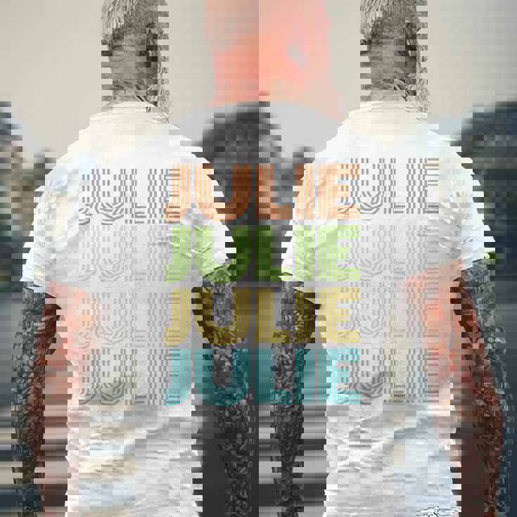 ジュリーという名前の人に代わってジュリー 長袖tシャツ メンズTシャツ バックプリント 高齢者への贈り物