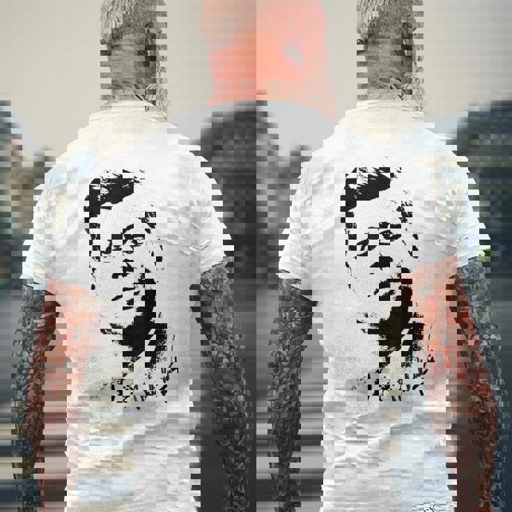 ジョン・F・ケネディ アメリカ大統領 メンズTシャツ バックプリント 高齢者への贈り物