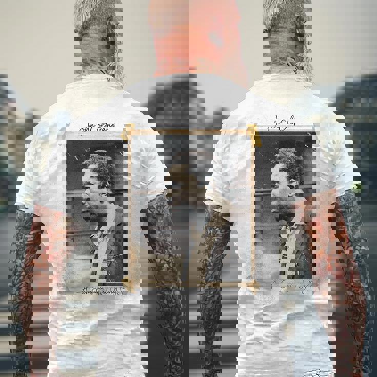 ジョン・コルトレーン A Loveupreme New Jersey 1964 メンズTシャツ バックプリント 高齢者への贈り物