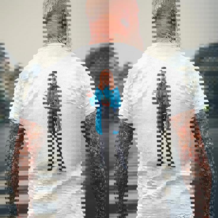 スタートレック 次世代ビバリークラッシャー メンズTシャツ バックプリント 高齢者への贈り物