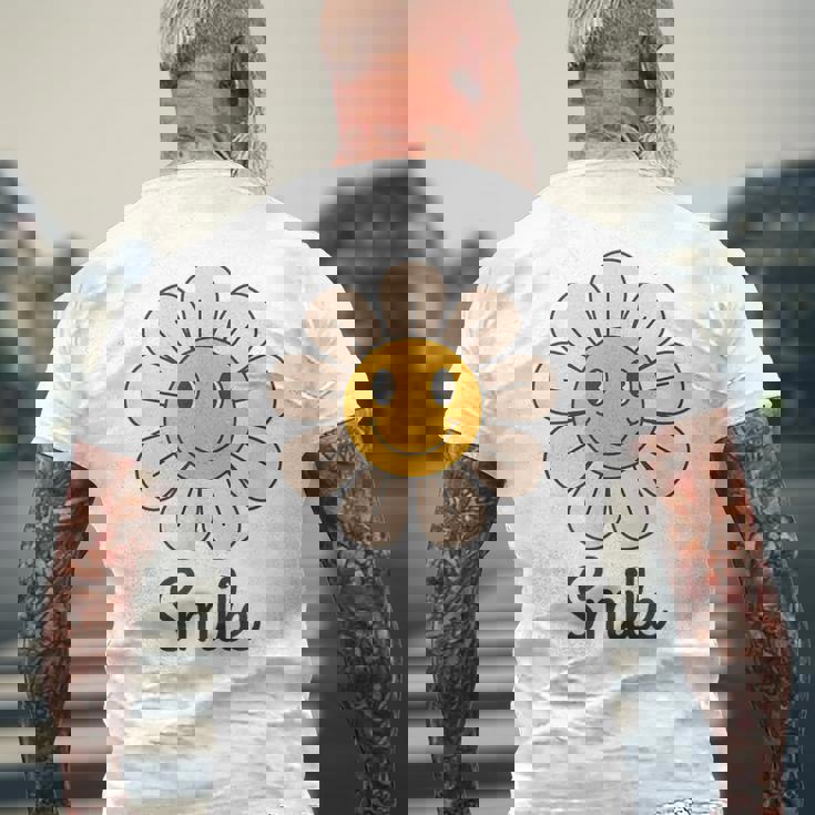 スマイル・フォー・ザ・サマー メンズTシャツ バックプリント 高齢者への贈り物