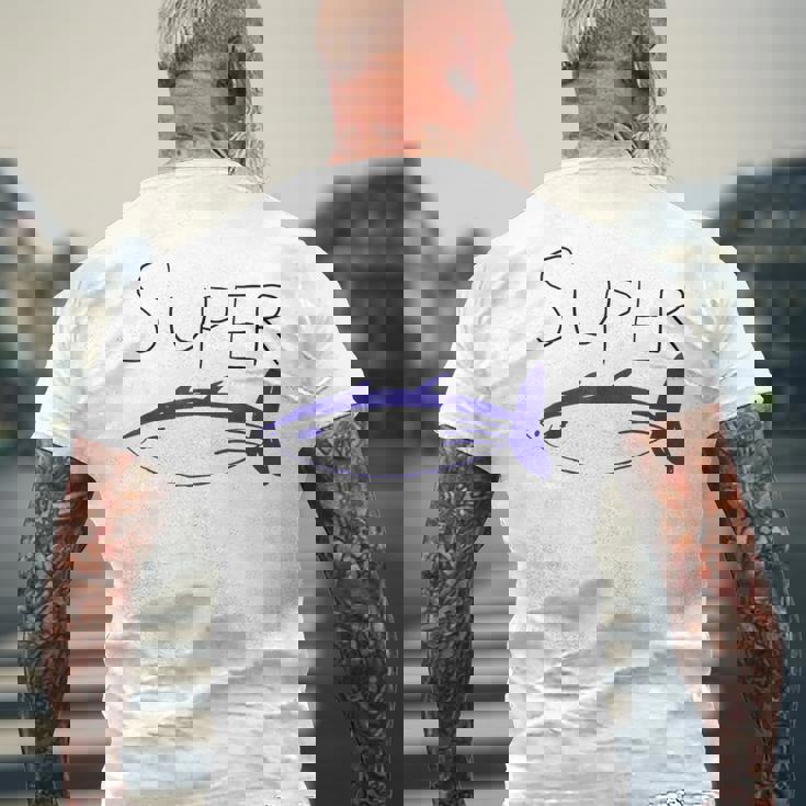 スーパーマグロジン メンズTシャツ バックプリント 高齢者への贈り物