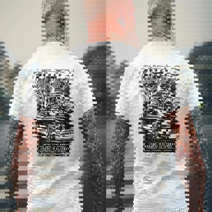 スープラ 2Jz ターボ メンズTシャツ バックプリント 高齢者への贈り物