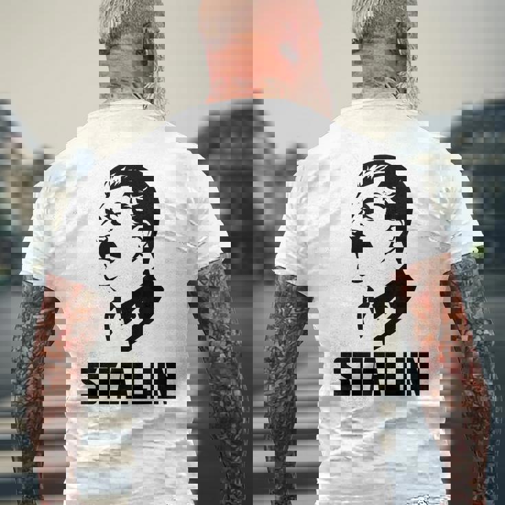 ソビエト指導者ヨシフスターリンシャツソ連共産主義の歴史 メンズTシャツ バックプリント 高齢者への贈り物