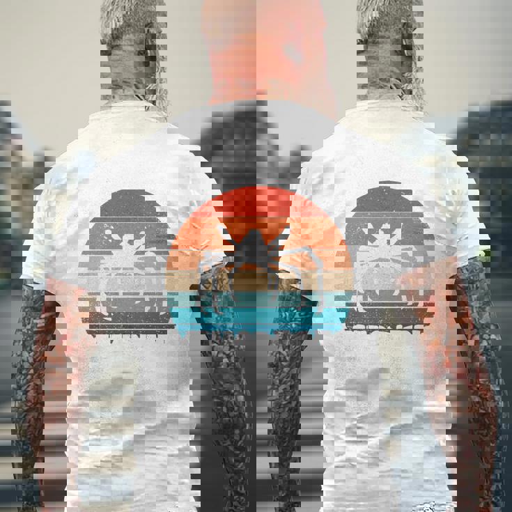 タカアシガニのささやき 海洋生物学者 長袖tシャツ メンズTシャツ バックプリント 高齢者への贈り物