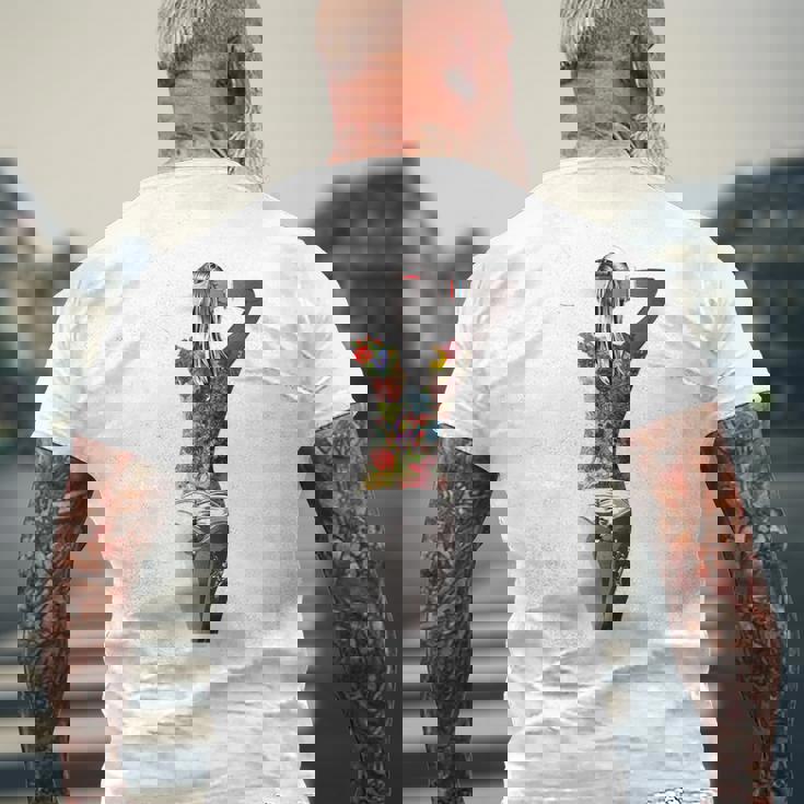 タトゥー レディース アートtシャツ モチーフ セクシータトゥー レディース メンズ メンズTシャツ バックプリント 高齢者への贈り物