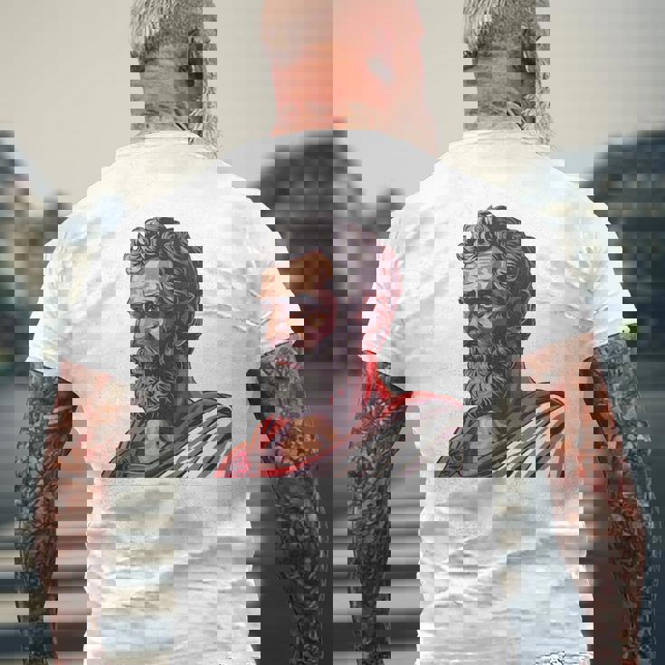 タレス オブ ミレタス アニメ 長袖tシャツ メンズTシャツ バックプリント 高齢者への贈り物