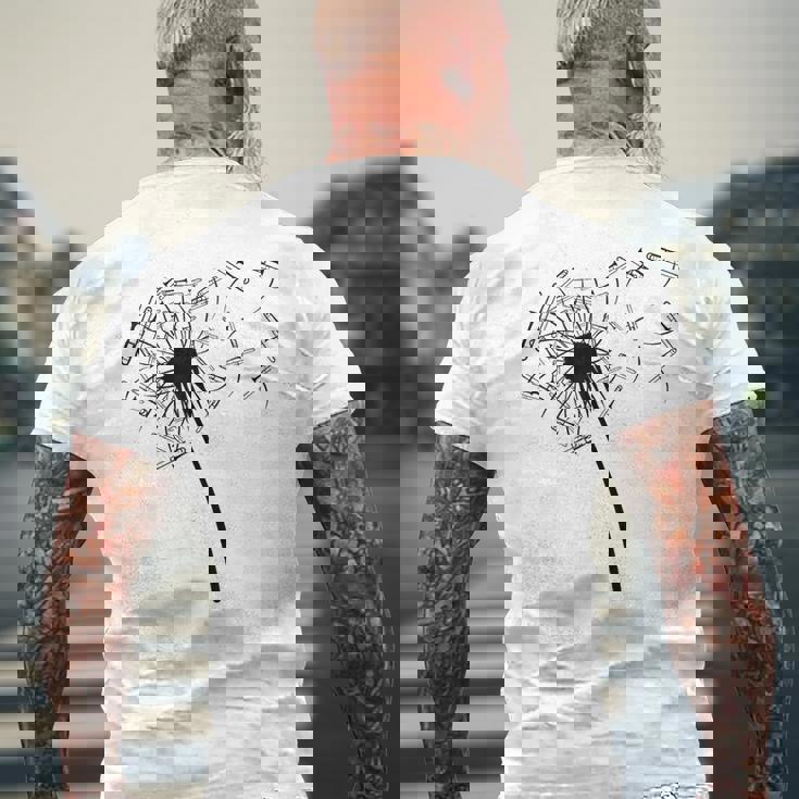 タンポポ トロンボーンシャツ トロンボニスト用 メンズTシャツ バックプリント 高齢者への贈り物